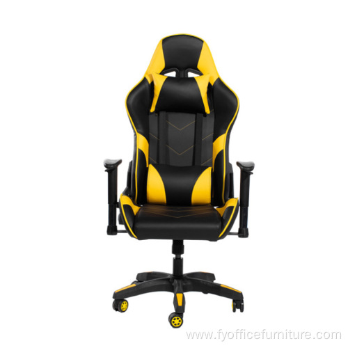 EX-factory price Swivel Ergonomic genuine leather racing chair recliner Chair